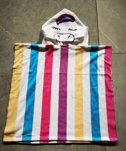 <span class=keywords><strong>Poncho</strong></span> à Capuche pour Adultes Serviette de Plage <span class=keywords><strong>Surf</strong></span> <span class=keywords><strong>Poncho</strong></span> Super Absorbant Combinaison Serviette à Langer avec Capuche pour Enfants <span class=keywords><strong>Poncho</strong></span> à Langer - Product Image 4