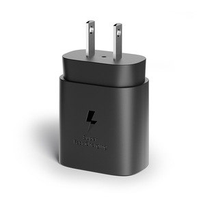 PD 25W Charger Type-C Fast <b>Charging</b> <b>Adapter</b> for Samsung Phones Black US Plug - Product Image 1