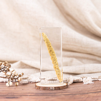 Artisanat en résine, spécimens botaniques en résine, graines de plantes en résine, artisanat en résine, spécimens scientifiques et pédagogiques, ornements en cristal, phytologie, riz séché