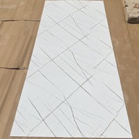 Décoration murale intérieure de haute qualité Panneau de marbre UV étanche pour salon salle de bain