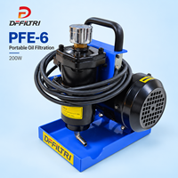 Mesin Penyaring Oli Bekas Mini Portabel Global Export Oil Purifier PFE-6 220V 200W