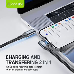 BAVIN Vente en gros CB333 CC 240W 1.2m 2m Pd Type c Usb c <span class=keywords><strong>Chargeur</strong></span> <span class=keywords><strong>rapide</strong></span> pour téléphone portable Câble de données Usb - Product Image 5