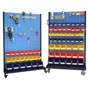 Asılı <span class=keywords><strong>Pegboard</strong></span> ve ekran kancaları çelik garaj depolama alet düzenleyici rafı - Product Image 2