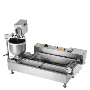 Tcd công nghiệp Snack Fryer Tự động nướng bánh rán Maker Mini Donut Máy làm