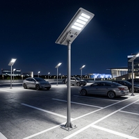 Meilleures lampes solaires commerciales pour parkings, éclairage extérieur IP65 étanche, lampadaires solaires pour parkings