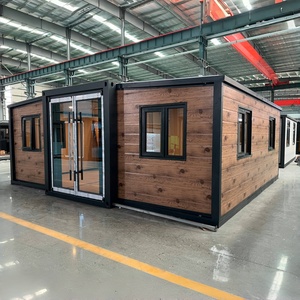 Maison conteneur contemporaine extensible en acier pour dortoirs de travailleurs insonorisés et respirants avec cuisine et salle de bain - Product Image 2