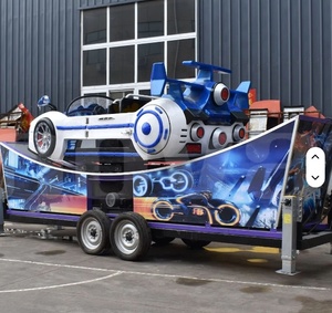 รถพ่วงติดสนุกขี่มินิรถบินเพื่อขายยุคปั่นรถขี่ - Product Image 1