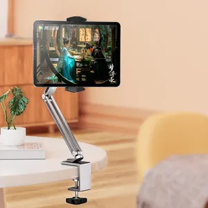 טלפון Tablet Stand Boneruy אנטי להחליק גובה מתכוונן מחזיק טלפון מתקפל Stand עבור שולחן