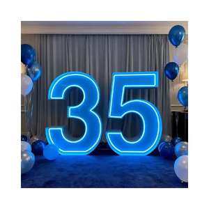 Letrero LED de Neón Gigante de 4 pies para Alquiler en Fiestas, Letrero Luminoso LED con la Frase 'Cásate Conmigo', Letrero Luminoso con Letras y Números Grandes para Decoración de Bodas, Eventos y Baby Shower - Product Image 5