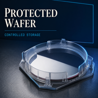 Wafer Silikon Henglixin untuk Penelitian Sirkuit Terpadu Pilihan Ukuran 6 Inci 12 Inci Model P/N Tipe Proyek Pembelian Cina