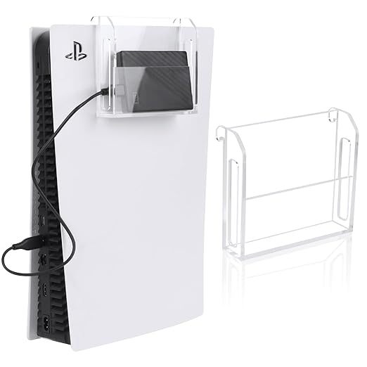 Luxury Acrylic Video Game Storage Organizer