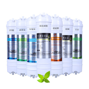 Water Purifier Filter Cartridge 10 Inch 3 Way <b>Quick</b> Connect Multi Stage Filtration For Home Use - Product Image 1