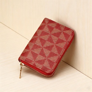 Nouveau Portefeuille en Cuir PU Élégant et Compact, Vente en Gros, Porte-Cartes Mini Personnalisé pour Femmes, Idéal pour les Cadeaux Promotionnels - Product Image 3
