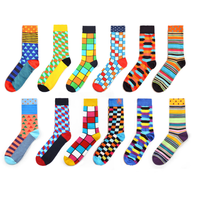 2026 Faible MOQ SOXTOWN Chaussettes fantaisie pour hommes, personnalisables avec logo, pour tenues habillées et amusantes