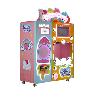 Distributeur automatique professionnel de barbe à papa, distributeur automatique de barbe à papa sucrée, distributeur automatique de nourriture à thème dessin animé - Product Image 3