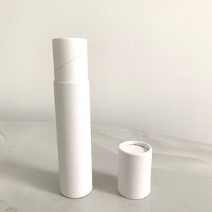 <span class=keywords><strong>Bougie</strong></span> ronde Tube en papier Carte blanche Cosmétique Vente en gros Logo personnalisé Matériau d'emballage Bon <span class=keywords><strong>prix</strong></span> Grande boîte d'emballage cylindrique - Product Image 5