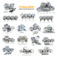 Pièces de piston moteur Piston et segments 82.5mm 06L107065BD Kit de piston pour EA888 Audi A3 A4 A5 Seat Leon Superb VW Polo B9 1.8T