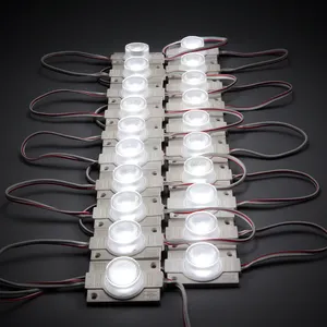 Nouveau produit 2Watts 12V DC LED module Injection avec vue latérale à lentille unique lumière pour miroir lumière vitrine boîte à lumière