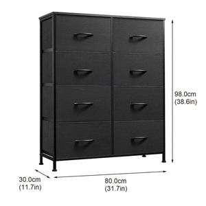 Armoire de chambre en acier inoxydable, commode en tissu pour salon, meubles de chambre modernes, armoire de chambre de haute qualité, mobilier de salon moderne - Product Image 1