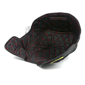 Motorcycle Bucket Seat Cover PU Leather Nylon Cushion Storage Box Protector for YAMAHA NMAX 155 Accessories