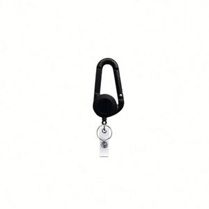 Porte-clés rétractable en plastique avec clip pour badge, idéal pour femmes, bénévoles et enseignantes - Product Image 3
