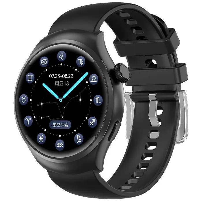 VALDUS NFC 1.35 Inch High Definition Screen 220 mAH Smartwatch Heart Rate Blood Pressure 100+Sport Modes Smart Watch G4 Pro