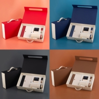 Coffret Cadeau d'Entreprise en Cuir PU 2026 : Carnet avec Stylo et Batterie Externe 10000 mAh – Idéal pour les Cadeaux d'Affaires