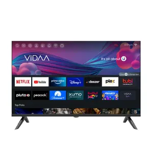 TV pintar pabrikan 55 inci TV Ultra tipis tanpa bingkai TV 43 inci 4K TV OLED