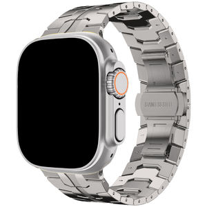 Correa de Reloj de Metal de Acero Inoxidable de Titanio de Lujo Upro Premium de 49 mm para Apple Watch Series 11 Ultra 3 - Product Image 5
