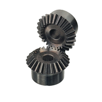 Engrenage conique hélicoïdal ZHX en acier inoxydable forgé, droitier, angle de pression 20°, diamètre extérieur 6-12 mm, 0,5 kg