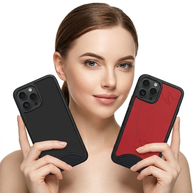 Luxury Radium-Carved PC+Silicone Anti-Fingerprint 360 Protection Shockproof Sports Car City Scenery Design Cases for 18 Pro