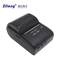 Impresora térmica portátil de recibos POS para pequeñas empresas Mini impresora de recibos móvil inalámbrica de 58mm para Android y Windows