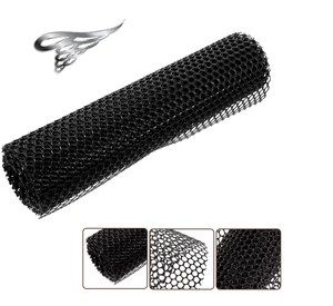 Chicken Wire Alternative 87cm PE Chicken Plastic Net <strong>Mesh</strong> 2mm Thick HDPE Rigid <strong>Garden</strong> Supplies Universal for Poultry 50m Length - Product Image 5