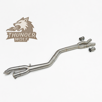 En stock, tuyau d'échappement central haute performance HT de qualité supérieure, compatible avec BMW S58 G80 M3 G82 M4 3.0T, système d'échappement