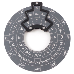 Outil d'accord musical noir en alliage d'aluminium pour guitare/basse/<span class=keywords><strong>violon</strong></span>/ukulélé, accessoire d'apprentissage de la théorie musicale RMT-A3P - Product Image 1