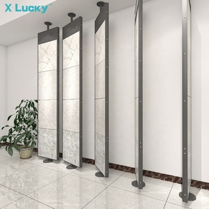 التصميم الحديث الروتاري كبير لوحة بلاط الرف ثلاثة من جانب عينة حامل الخشب الطابق بلاط السيراميك حجر الدورية عرض صالة العرض - Product Image 2