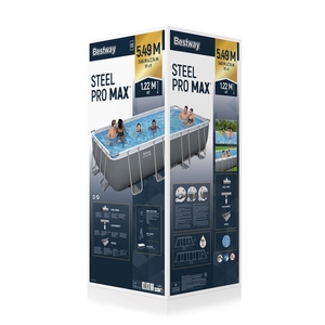<span class=keywords><strong>Piscina</strong></span> Elevada Rectangular con Marco de Acero <span class=keywords><strong>Bestway</strong></span> 56466 Steel Pro MAX, 5.49 m X 2.74 m X 1.22 m - Product Image 6