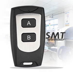 Export Experience 16+ Years Customized Logo 315MHz EV1527 <strong>2</strong> Button ABS Compact <strong>Remote</strong> <strong>Control</strong> for Garage and Villa Gate - Product Image 1