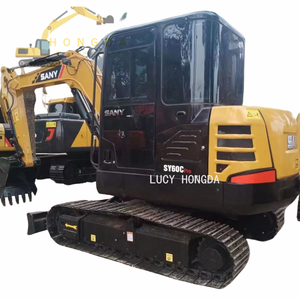 Vente chaude Sany SY 60C Pelle lourde Machine hydraulique chinoise de haute qualité avec moteur Isuzu Vente à bas prix - Product Image 4