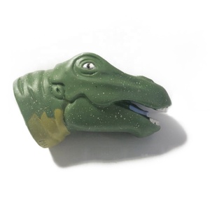 Venta al por mayor de plástico de caucho dinosaurio títeres de dedo para niños Mini muñeca marioneta de dedo - Product Image 4