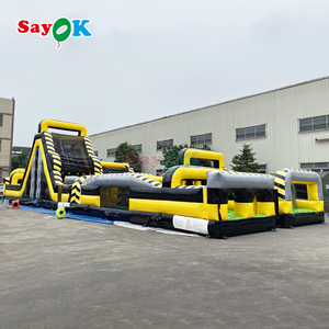 Sayok Gigantische Opblaasbare 5K Hindernisspel Buiten Opblaasbaar Pretpark Opblaasbare Hindernisbaan - Product Image 4