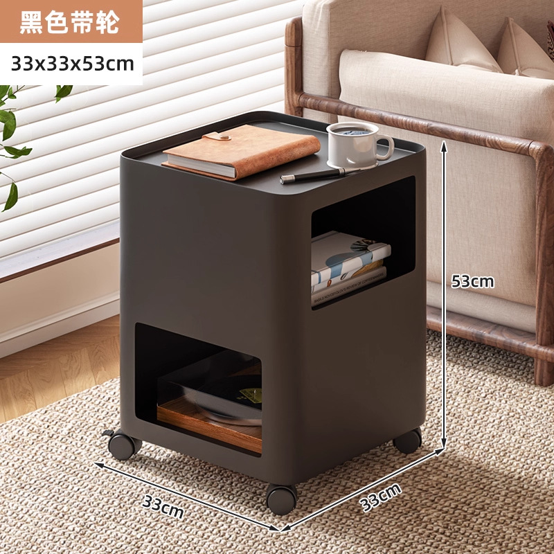 Black 33*53 [Fully Packaged] - with movable wheels
