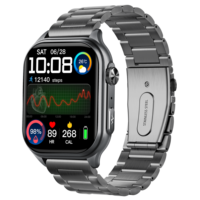 Qualitätsgesichertes Importiertes TI-Sensor-Analysegerät für Körperfett und BMI, Atemtraining, Taschenlampe, GE500 4G Smart-Armband-Uhr