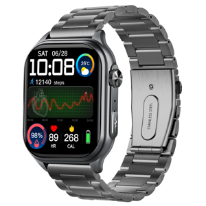 Reloj Inteligente GE500 4G con Sensor TI Importado de Alta Calidad, Análisis de Grasa Corporal, <span class=keywords><strong>IMC</strong></span>, Entrenamiento Respiratorio y Linterna - Product Image 2