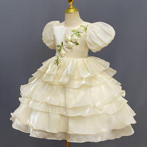 Vestido de tul bordado para niñas de 3 a 10 años, disfraz de princesa, fiesta de cumpleaños, boda, niños, vestido de graduación, tutú - Product Image 6