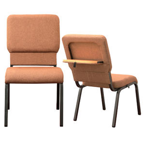 Fabricantes al por mayor Exportar sillas de iglesia de metal con tableros de escritura Auditorios, sillas de Iglesia baratas, muebles de teatro - Product Image 1