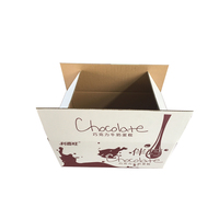 Panier en carton ondulé personnalisé carton principal d'emballage de fruits et légumes Boîtes à bananes en carton pour l'expédition