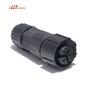 3 دبوس تيار مستمر تيار متردد M16 ليد بلاستيك IP68 مقاوم للماء 2 4 5 6 7 8 10 12 2 + 8 دبوس موصل لوحة التجميع - Product Image 5