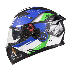 Mũ bảo hiểm mô tô hình dáng độc đáo, kiểu dáng mô-đun, mũ bảo hiểm cá mập ngộ nghĩnh, mũ bảo hiểm mô tô cá mập ngầu - Product Image 2