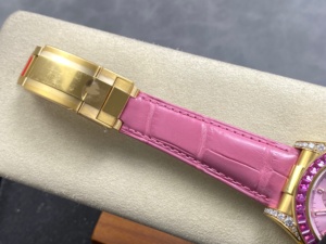 high top quality watch Waterproof 40mm PPM factory 904L steel 4131 movement Chrono Gemstone Pink Diver watch - Product Image 6